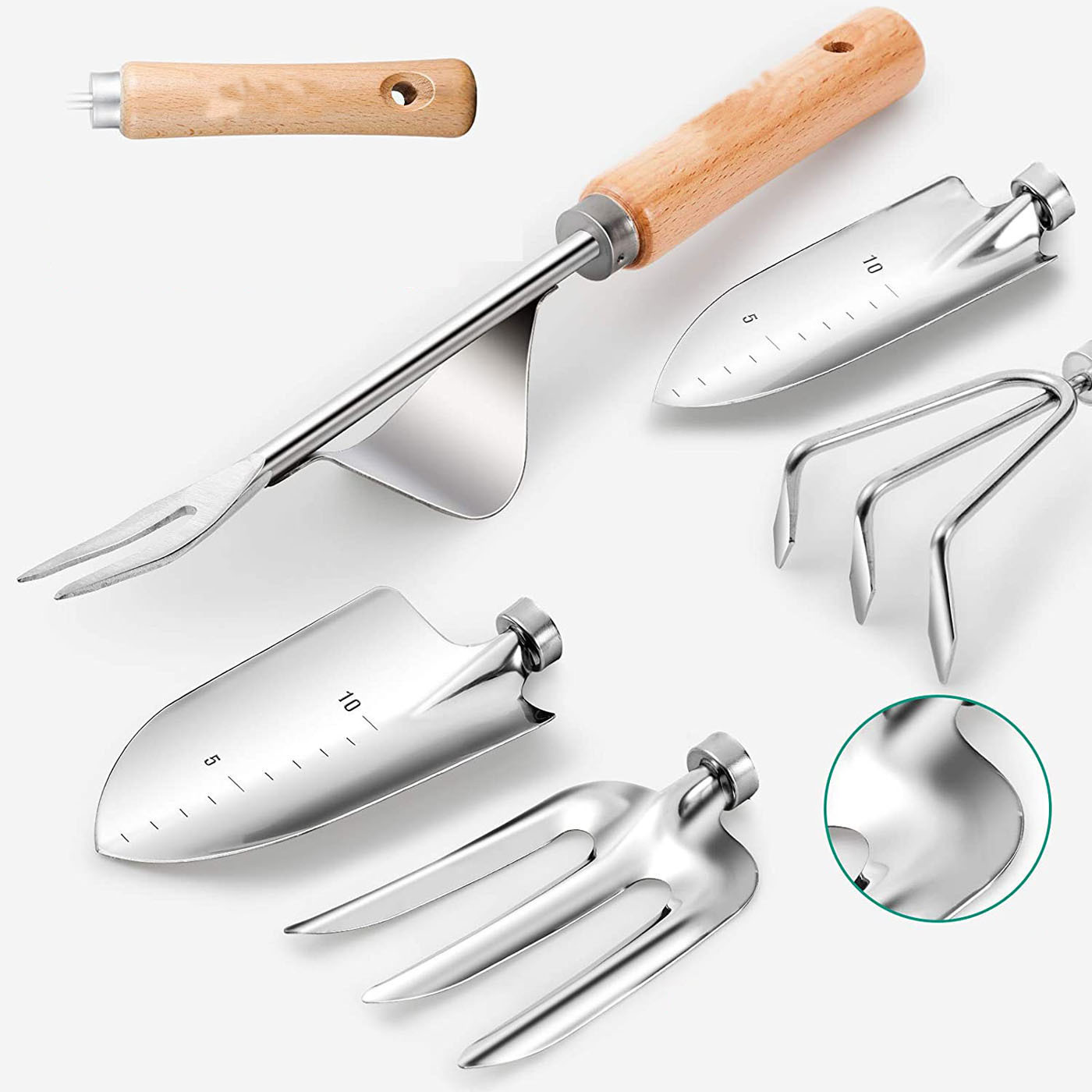 9-Piece Gardening Tool With He - Garden Gloves recension och pris