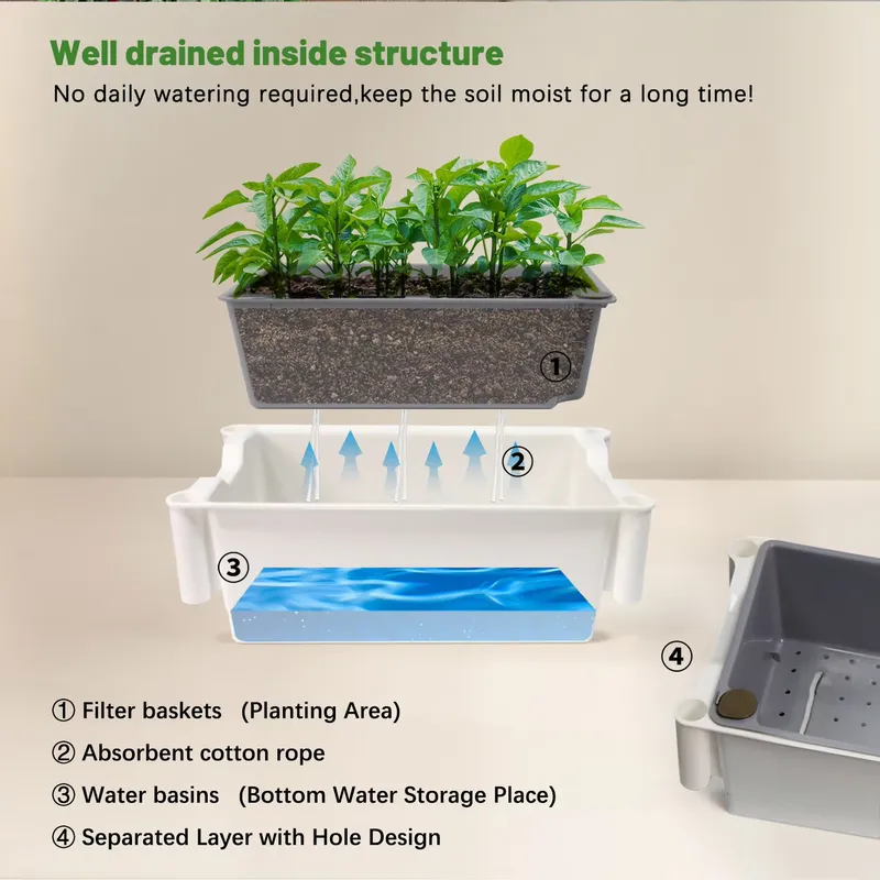 Movable Vertical Grow 3 Level  - Indoor Herb Garden recension och pris
