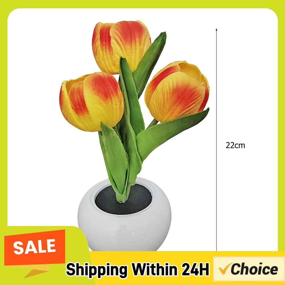 9x22cm Potted Plant Table Lamp - Plant Pot recension och pris