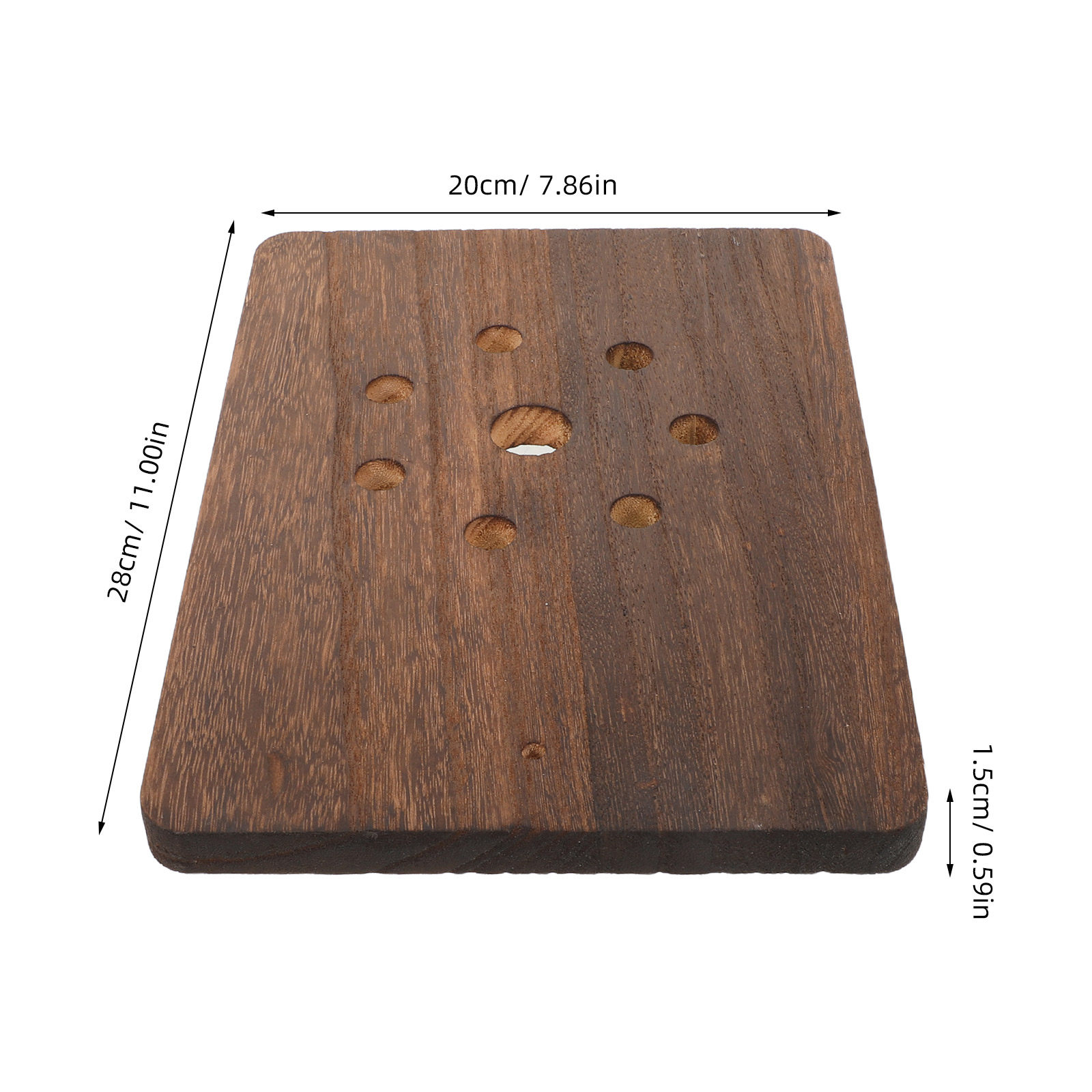 Rustic Wood Wall Planter for S - Vertical Planter recension och pris