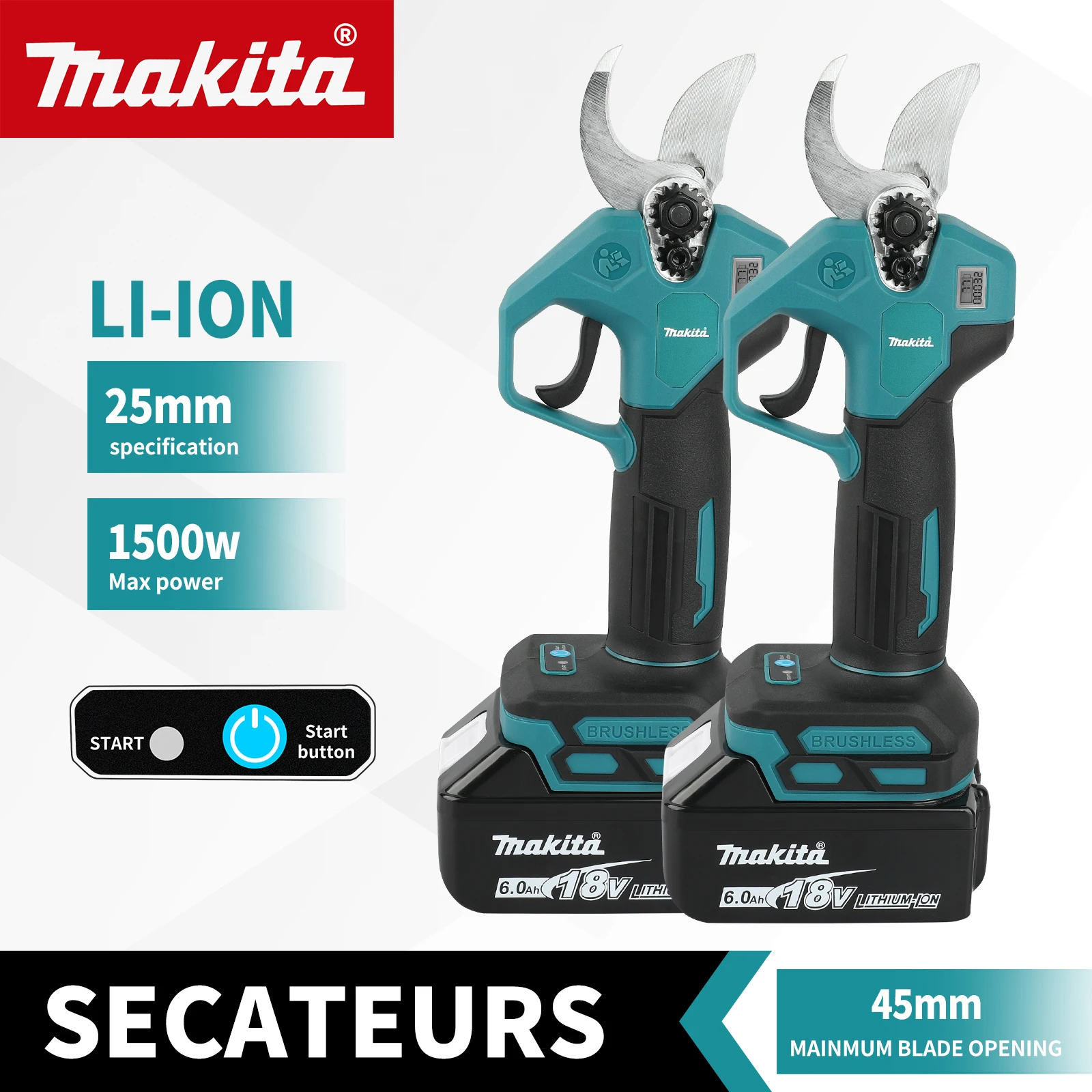 MPP569 Brushless Electric Prun - Pruning Shears recension och pris
