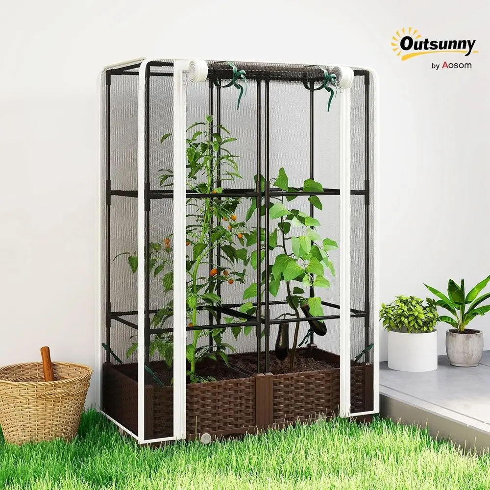 Elevated Garden Bed with Trell - Self Watering Planter recension och pris