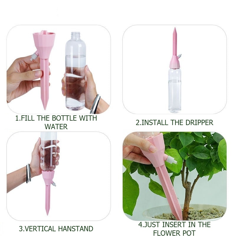 Automatic Drip Irrigation Syst - Trowel Garden Tools recension och pris