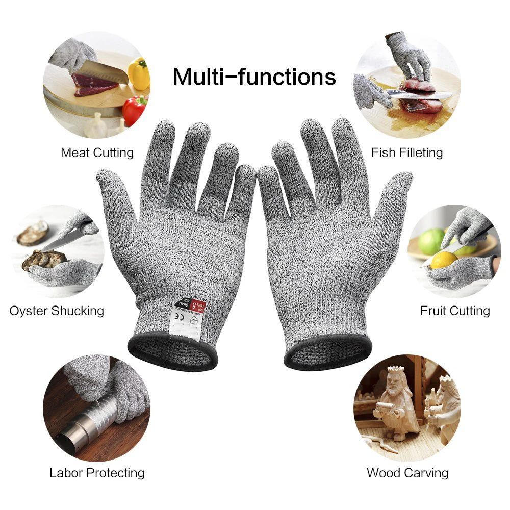HPPE Level 5 Anti-Cut Gloves K - Garden Gloves recension och pris