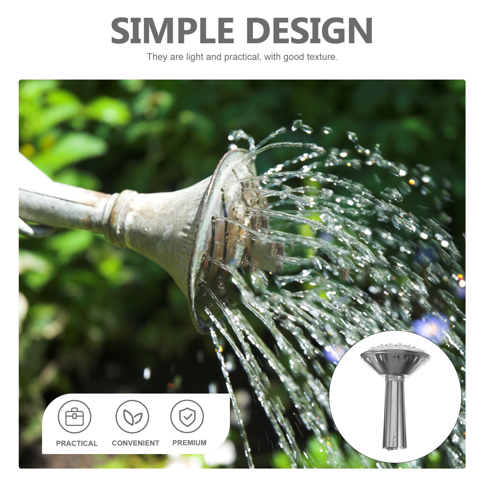 Stainless Steel Watering Can S - Watering Can recension och pris