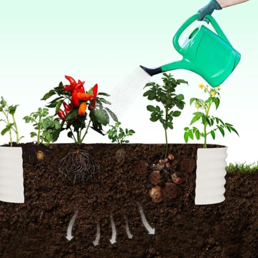 Galvanized Raised Garden Bed w - Raised Garden Bed recension och pris
