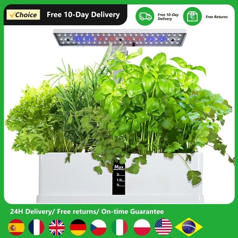 9 Pods Smart Hydroponics Growi - Grow Light Led recension och pris