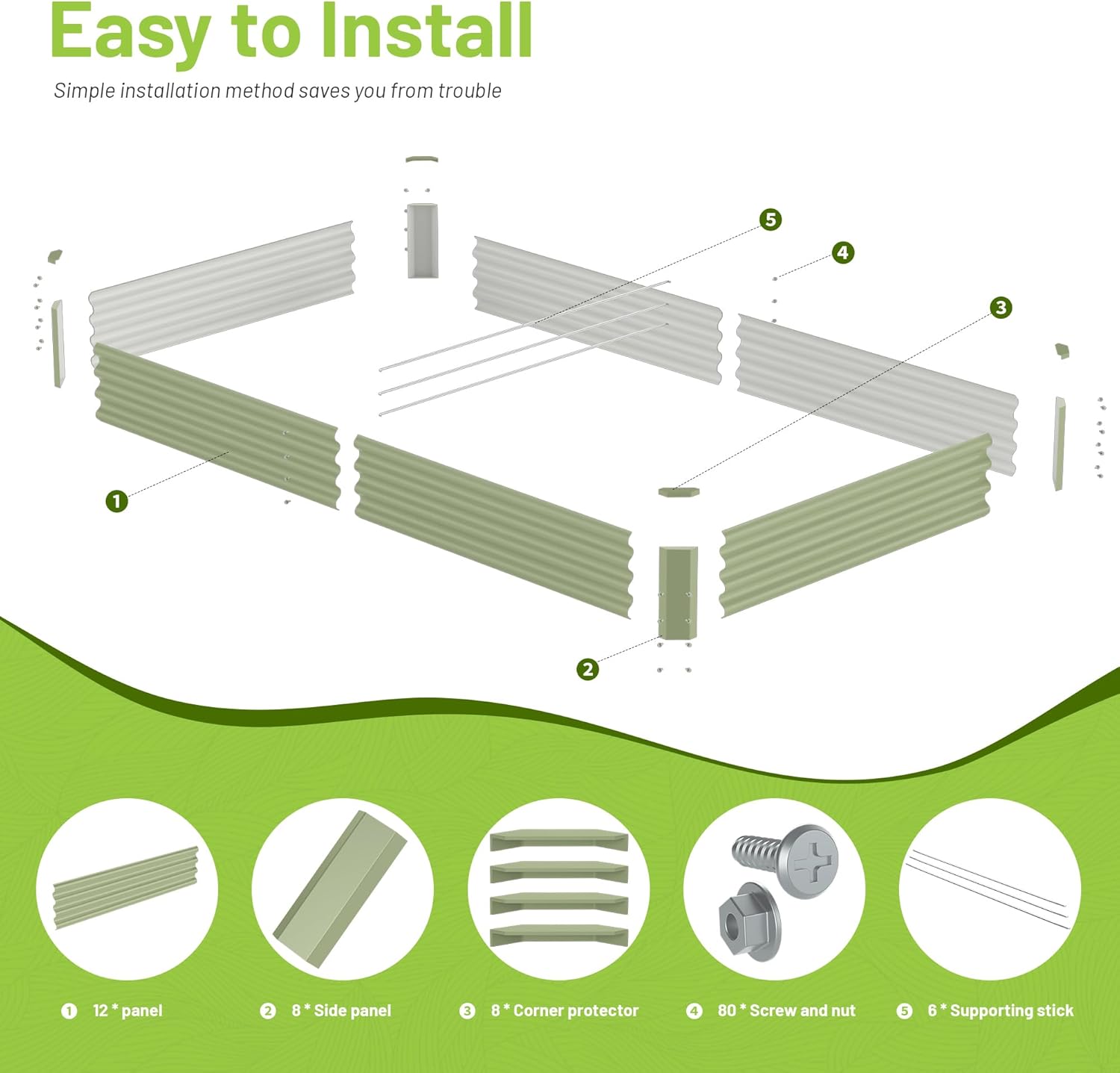 Outdoor Vegetable Gardening Me - Raised Garden Bed recension och pris