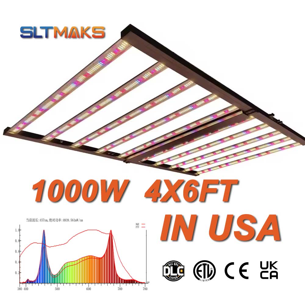 SLTMAKS 8x6FT 4X6FT 1000W Grow - Grow Light Led recension och pris