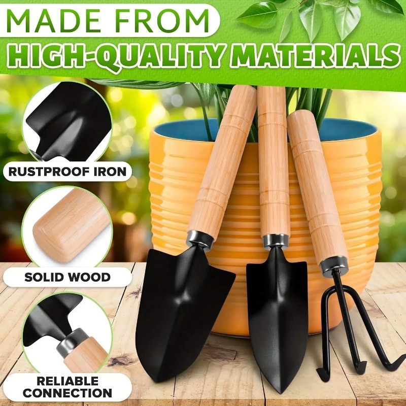3PC/1Set Mini Gardening Tools  - Indoor Herb Garden recension och pris