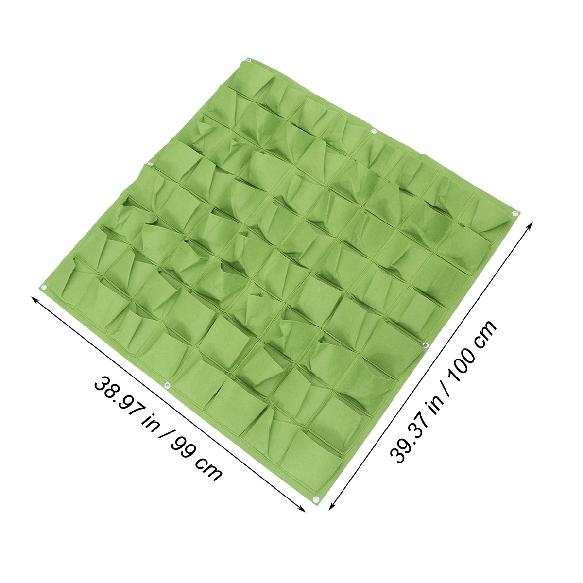64 Pockets Wall Mounted Planti - Vertical Planter recension och pris