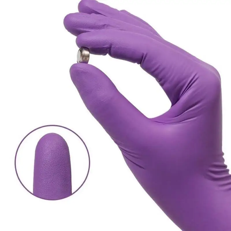50/100PCS Violet Nitrile Glove - Garden Gloves recension och pris