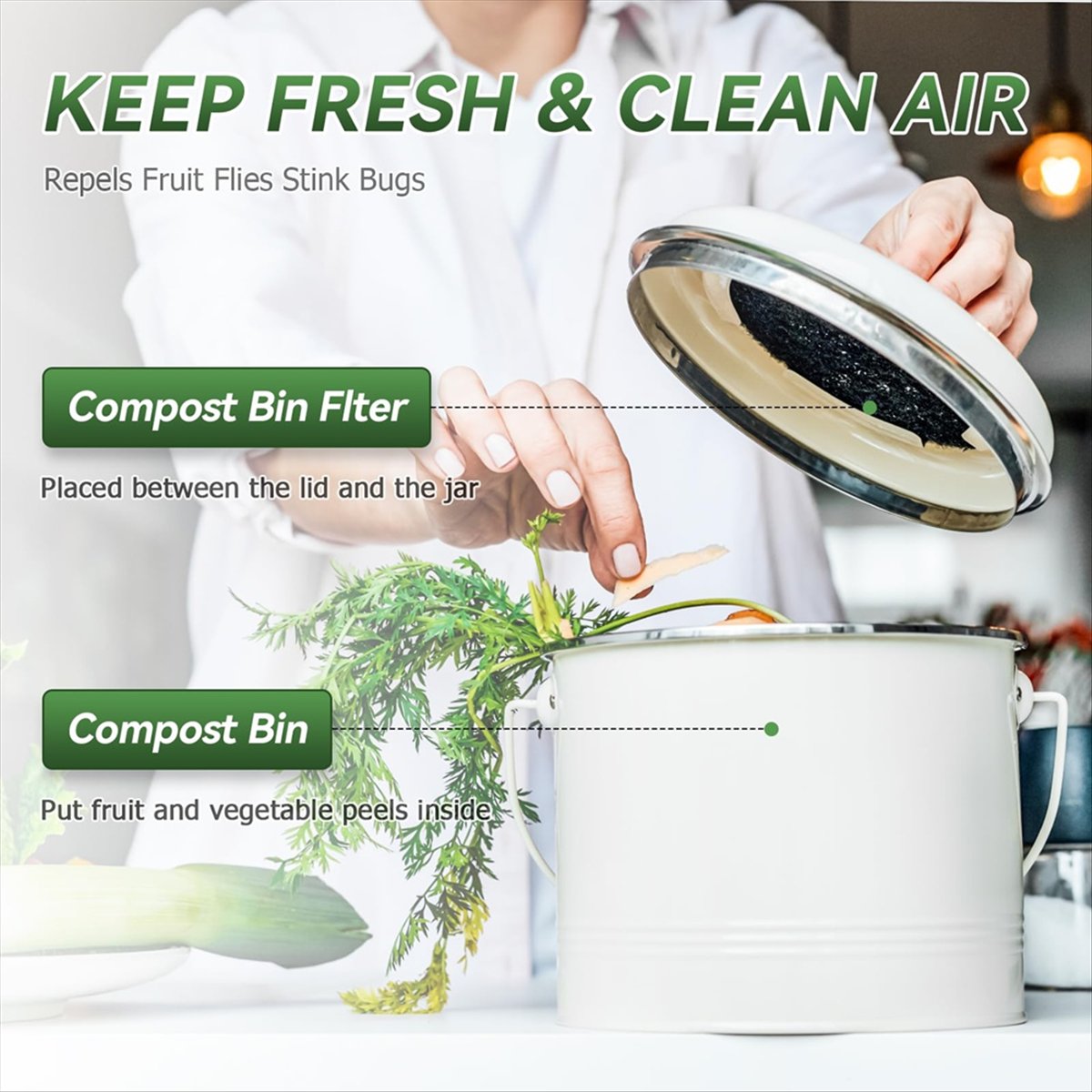 A92G New Compost Bin Filter, 6 - Compost Bin recension och pris