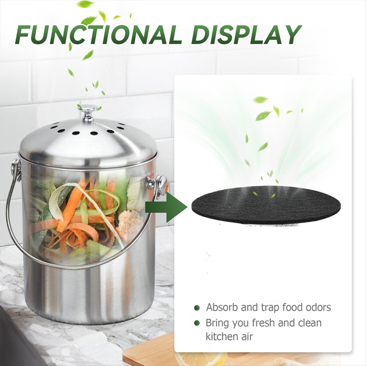 A92G New Compost Bin Filter, 6 - Compost Bin recension och pris