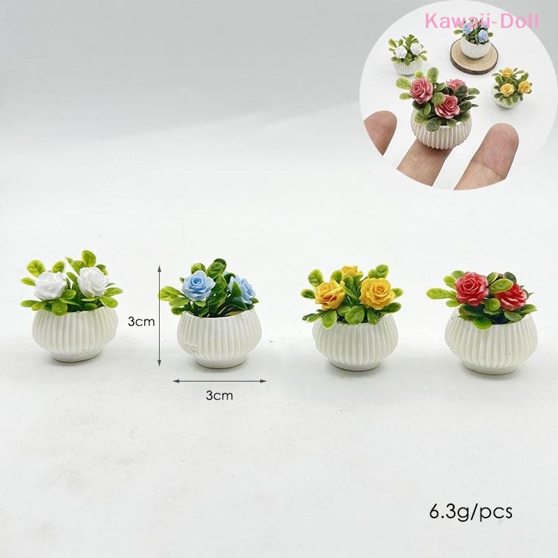 1Pcs Miniature Mini Rose Plant - Plant Pot recension och pris