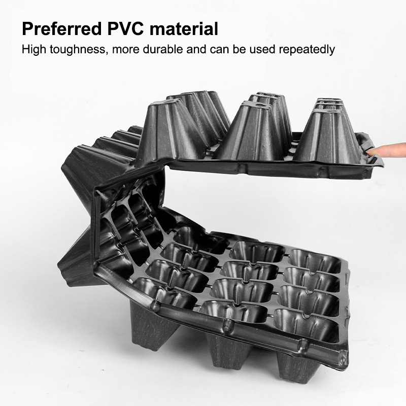 Hot 10Pcs Seedling Trays Plast - Seed Starter Tray recension och pris