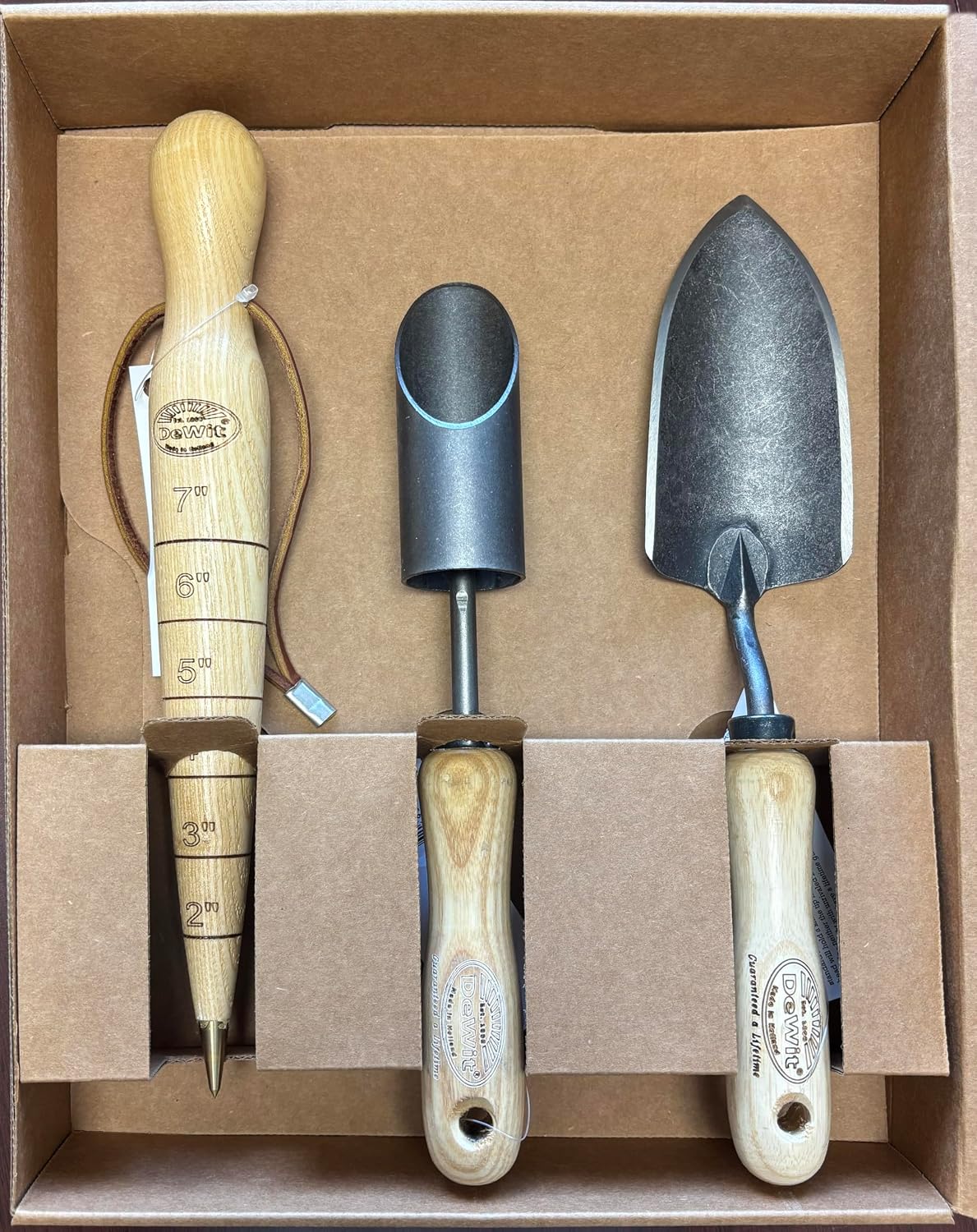 3-Piece Bulb Planting Gift Set - Trowel Garden Tools recension och pris